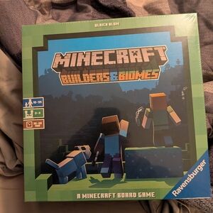 Ravensburger Minecraft Builders & Biomes Board Game Brand New